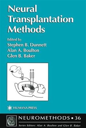 Imagen del vendedor de Neural Transplantation Methods a la venta por GreatBookPrices