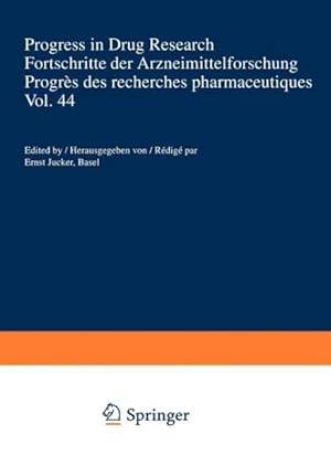 Seller image for Progress in Drug Research / Fortschritte Der Arzneimittelforschung / Progres Des Recherches Pharmaceutiques for sale by GreatBookPrices
