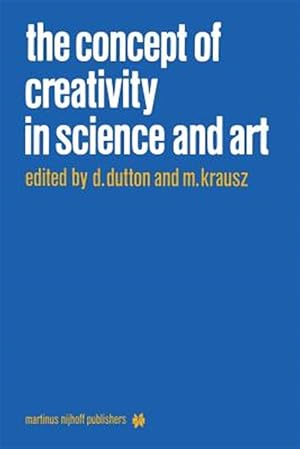 Imagen del vendedor de Concept of Creativity in Science and Art a la venta por GreatBookPrices