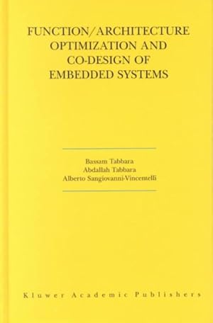 Immagine del venditore per Function/Architecture Optimization and Co-Design of Embedded Systems venduto da GreatBookPrices