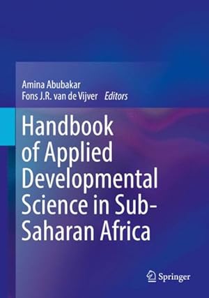 Seller image for Handbook of Applied Developmental Science in Sub-saharan Africa for sale by GreatBookPrices