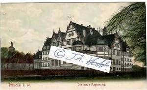 Immagine del venditore per MINDEN i.W. Die neue Regierung 1908 venduto da Herbst-Auktionen
