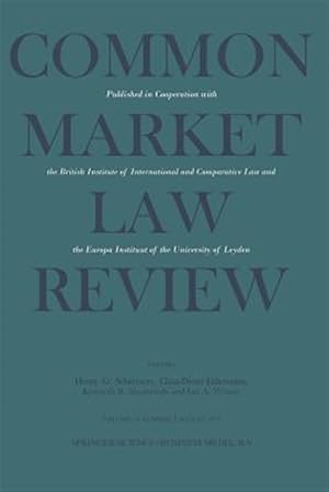 Imagen del vendedor de Common Market Law Review a la venta por GreatBookPrices