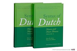 Bild des Verk�ufers f�r Syntax of Dutch. Nouns and noun Phrases. Volume 1 & 2. zum Verkauf von Emile Kerssemakers ILAB
