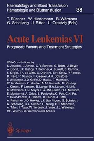 Immagine del venditore per Acute Leukemias VI : Prognostic Factors and Treatment Strategies venduto da GreatBookPrices