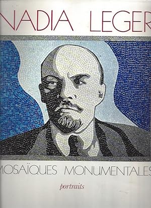 Bild des Verkufers fr Nadia Lger - Mosaiques Monumentales "Portraits" - Du 7 au 22 Janvier 1972 - Theatre 71 - Malakoff zum Verkauf von ART...on paper - 20th Century Art Books