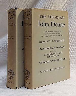 Seller image for The Poems of John Donne (Vol. I: The Text of the Poems with Appendixes / Vol. II: Introduction and Commentary) [Two Volumes] for sale by Book House in Dinkytown, IOBA