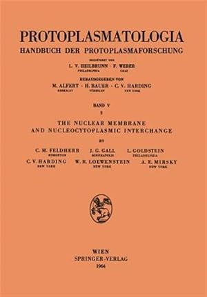 Seller image for Nuclear Membrane and Nucleocytoplasmic Interchange for sale by GreatBookPrices