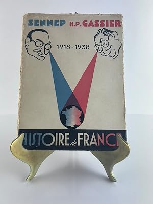 Bild des Verk�ufers f�r 1918-1938 Histoire de France. Texte de Aur�lien Philipp zum Verkauf von Librairie Christian Chaboud