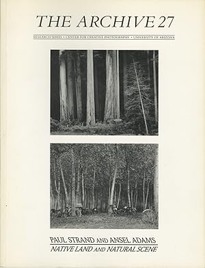 Seller image for PAUL STRAND AND ANSEL ADAMS: NATIVE LAND AND NATIVE SCENE for sale by Andrew Cahan: Bookseller, Ltd., ABAA