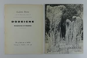 Immagine del venditore per Dodeigne - Sculptures et Dessins. Galerie Pierre, du 9 juin au 10 juillet 1961 venduto da Librairie Christian Chaboud