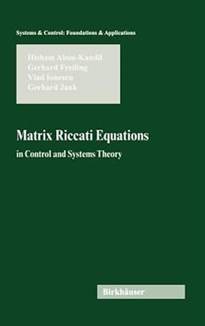 Seller image for Matrix Riccati Equations in Control and Systems Theory for sale by GreatBookPrices