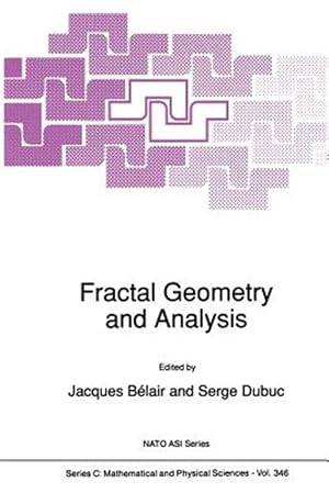 Imagen del vendedor de Fractal Geometry and Analysis a la venta por GreatBookPrices