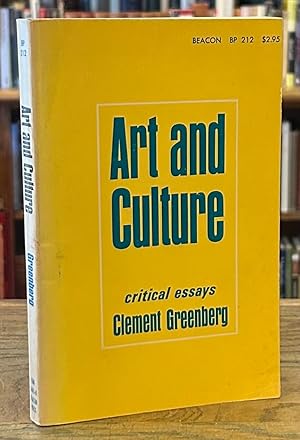 Immagine del venditore per Art and Culture _ Critical Essays venduto da San Francisco Book Company
