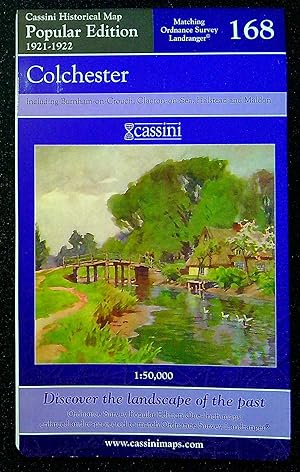 Seller image for Cassini Historical Map : Popular Edition 1921-1922 No.168 : Colchester including Burnham-on-Crouch, Clacton-on-Sea, Halstead and Maldon for sale by Pendleburys - the bookshop in the hills