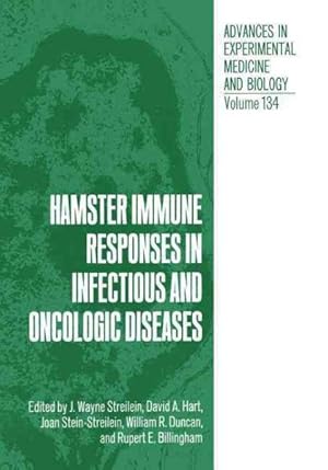 Seller image for Hamster Immune Responses in Infectious and Oncologic Diseases for sale by GreatBookPrices