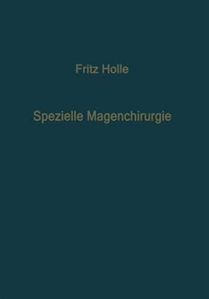 Immagine del venditore per Spezielle Magenchirurgie -Language: german venduto da GreatBookPrices