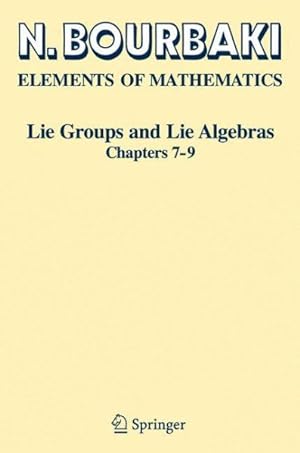 Seller image for Lie Groups and Lie Algebras : Chapters 7-9 for sale by GreatBookPrices