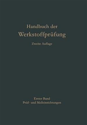 Seller image for Pr�f- Und Me�einrichtungen -Language: german for sale by GreatBookPrices