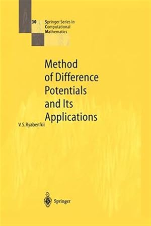 Immagine del venditore per Method of Difference Potentials and Its Applications venduto da GreatBookPrices