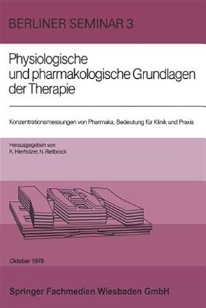 Immagine del venditore per Konzentrationsmessungen Von Pharmaka, Bedeutung F�r Klinik Und Praxis -Language: german venduto da GreatBookPrices