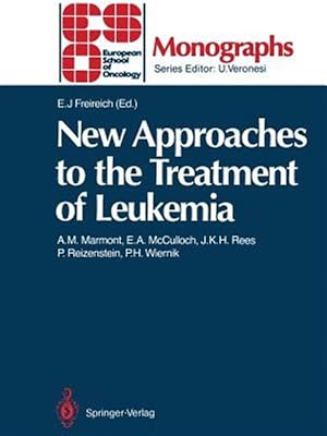 Bild des Verk�ufers f�r New Approaches to the Treatment of Leukemia zum Verkauf von GreatBookPrices