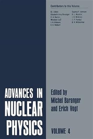 Immagine del venditore per Advances in Nuclear Physics : Volume 4 venduto da GreatBookPrices