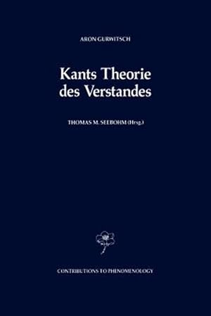 Imagen del vendedor de Kants Theorie Des Verstandes -Language: german a la venta por GreatBookPrices