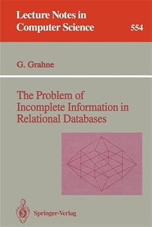 Bild des Verk�ufers f�r Problem of Incomplete Information in Relational Databases zum Verkauf von GreatBookPrices