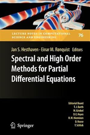 Seller image for Spectral and High Order Methods for Partial Differential Equations : Selected Papers from the Icosahom '09 Conference, June 22-26, Trondheim, Norway for sale by GreatBookPrices