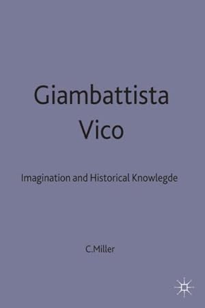 Seller image for Giambattista Vico : Imagination and Historical Knowledge for sale by GreatBookPrices