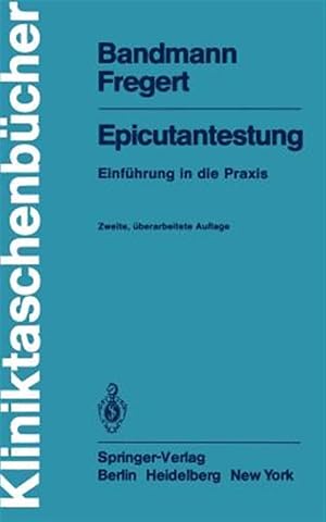 Image du vendeur pour Epicutantestung : Einfuhrung in Die Praxis -Language: German mis en vente par GreatBookPrices