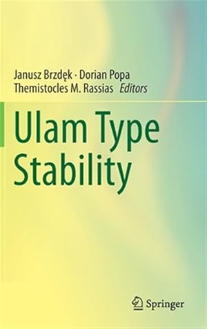 Imagen del vendedor de Ulam Type Stability a la venta por GreatBookPrices