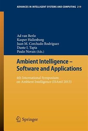 Seller image for Ambient Intelligence : Software and Applications: 4th International Symposium on Ambient Intelligence (Isami 2013) for sale by GreatBookPrices