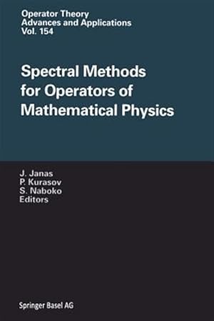 Bild des Verkufers fr Spectral Methods for Operators of Mathematical Physics zum Verkauf von GreatBookPrices