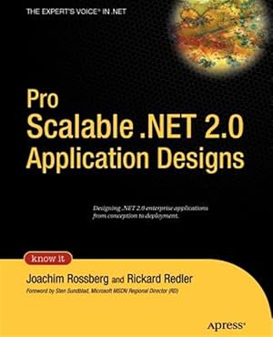Immagine del venditore per Pro Scalable.Net 2.0 Application Designs venduto da GreatBookPrices