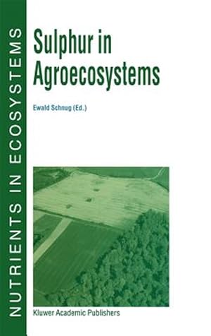 Imagen del vendedor de Sulphur in Agroecosystems a la venta por GreatBookPrices