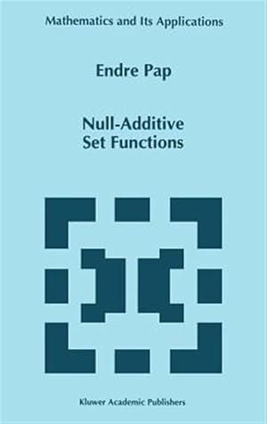 Seller image for Null-Additive Set Functions for sale by GreatBookPrices