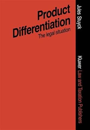 Immagine del venditore per Product Differentiation in Terms of Packaging Presentation, Advertising, Trade Marks, Etc. : An Assessment of the Legal Situation Regarding Pharmaceu venduto da GreatBookPrices