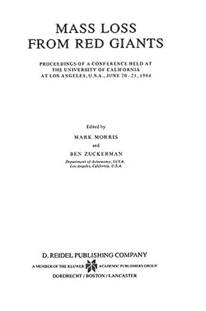 Immagine del venditore per Mass Loss from Red Giants venduto da GreatBookPrices
