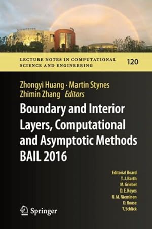 Imagen del vendedor de Boundary and Interior Layers, Computational and Asymptotic Methods Bail 2016 a la venta por GreatBookPrices