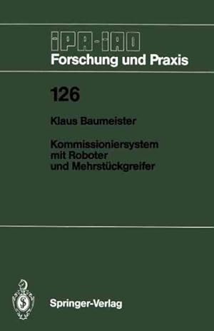 Seller image for Kommissioniersystem Mit Roboter Und Mehrstuckgreifer -Language: German for sale by GreatBookPrices