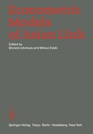 Immagine del venditore per Econometric Models of Asian Link venduto da GreatBookPrices