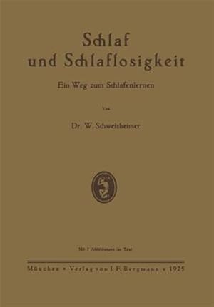 Imagen del vendedor de Schlaf Und Schlaflosigkeit : Ein Weg Zum Schlafenlernen -Language: german a la venta por GreatBookPrices