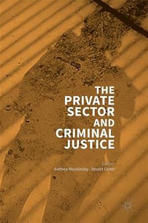 Imagen del vendedor de Private Sector and Criminal Justice a la venta por GreatBookPrices