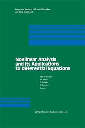 Imagen del vendedor de Nonlinear Analysis and Its Applications to Differential Equations a la venta por GreatBookPrices