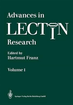 Seller image for Advances in Lectin Research for sale by GreatBookPrices
