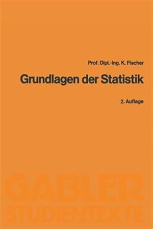 Immagine del venditore per Grundlagen Der Statistik -Language: german venduto da GreatBookPrices