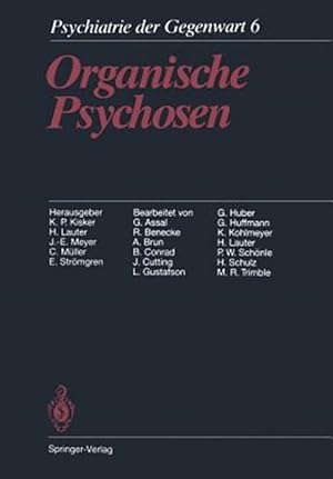Seller image for Organische Psychosen -Language: german for sale by GreatBookPrices