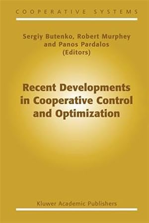 Seller image for Recent Developments in Cooperative Control and Optimization for sale by GreatBookPrices